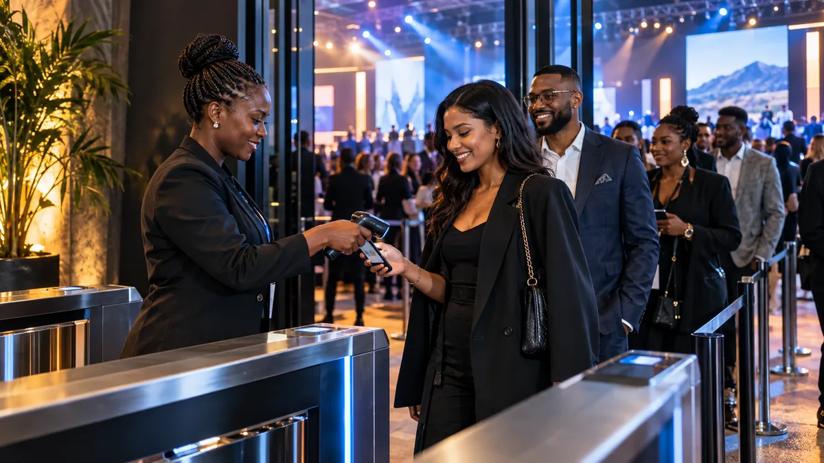 Event Check-In Kiosks service