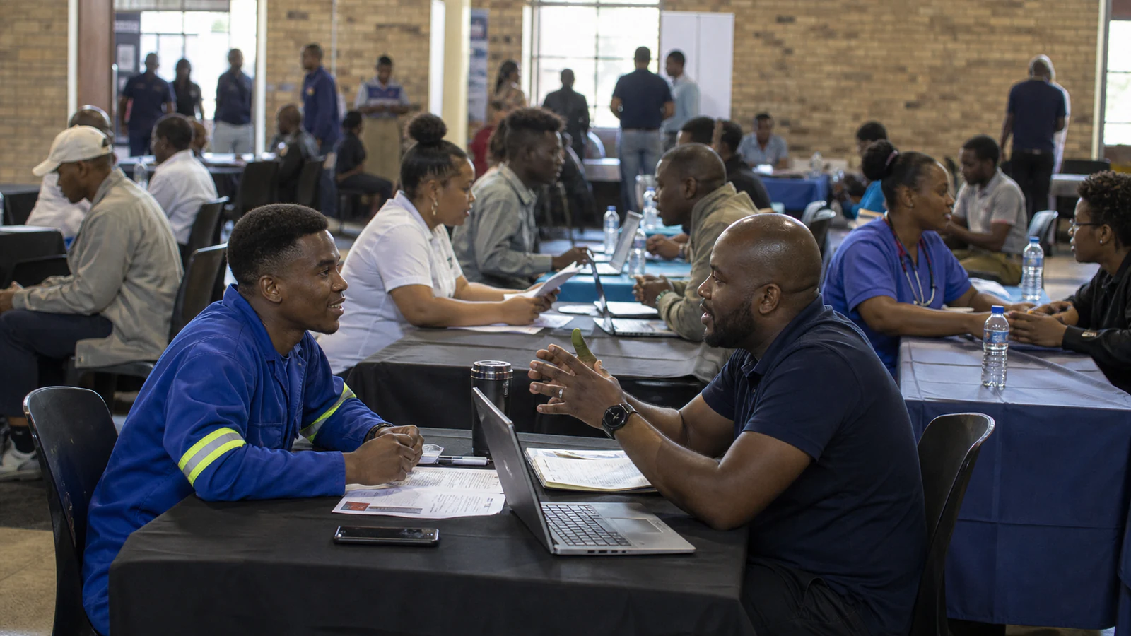 South African professionals working across technology, healthcare, engineering and logistics
