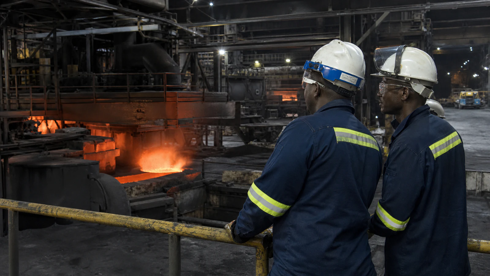 A large South African platinum mine and processing complex representing Northam Platinum’s record 2026 financial performance.