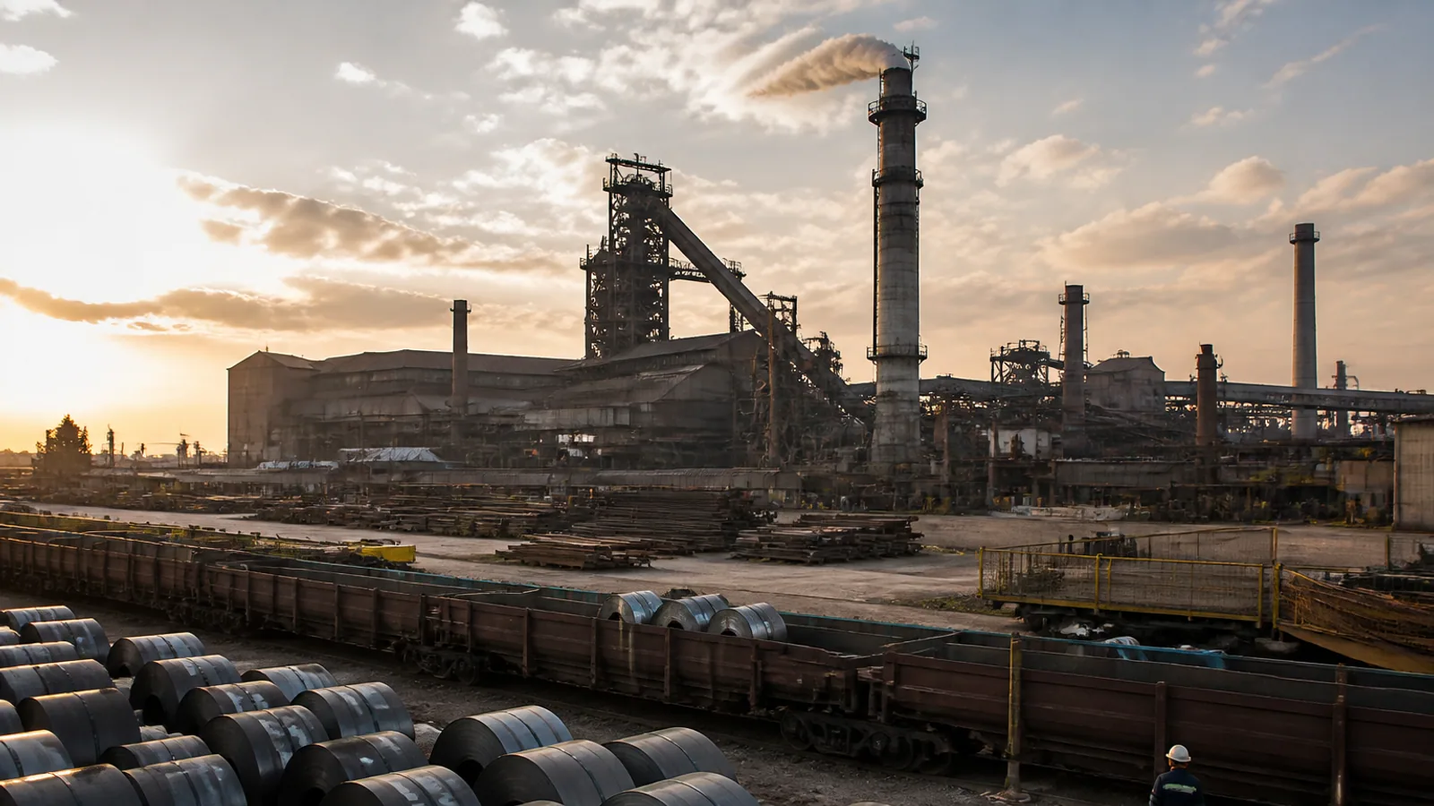 A large South African integrated steelworks representing advanced transaction talks involving ArcelorMittal South Africa and the Industrial Development Corporation.