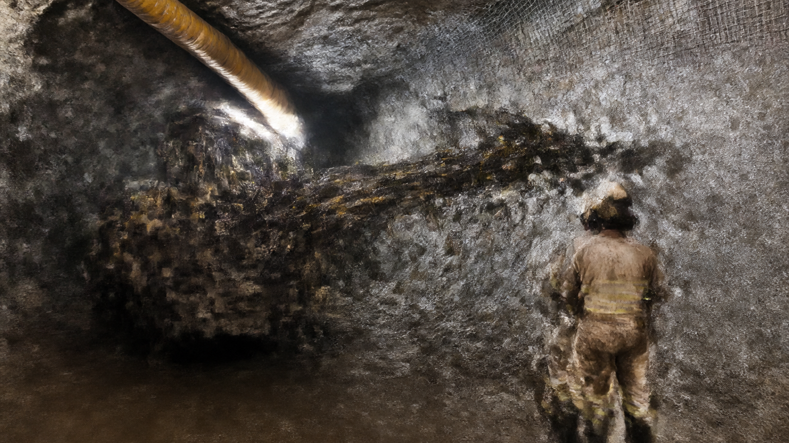 South African platinum mine underground operation illustrating Northam Platinum's financial results.