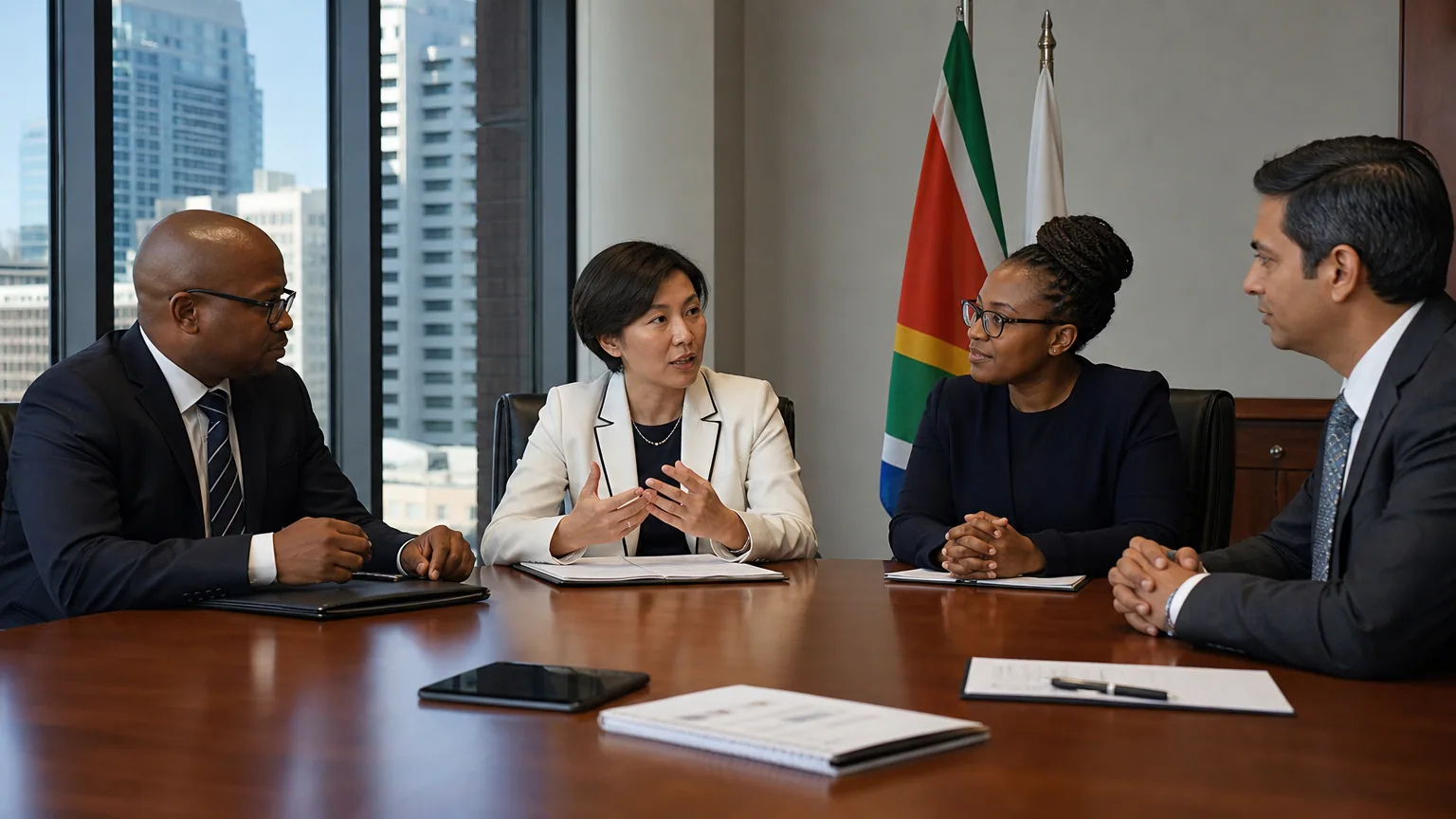 South Africa signs $1bn New Development Bank loan for metro services reform - editorial image